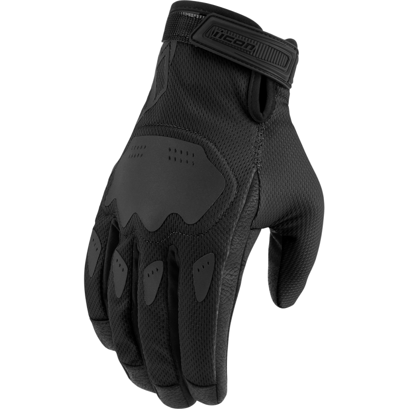 Icon Hooligan CE Mens Motorcycle Short Textile Gloves - snowmobile atv motorcycle marine Canada USA
