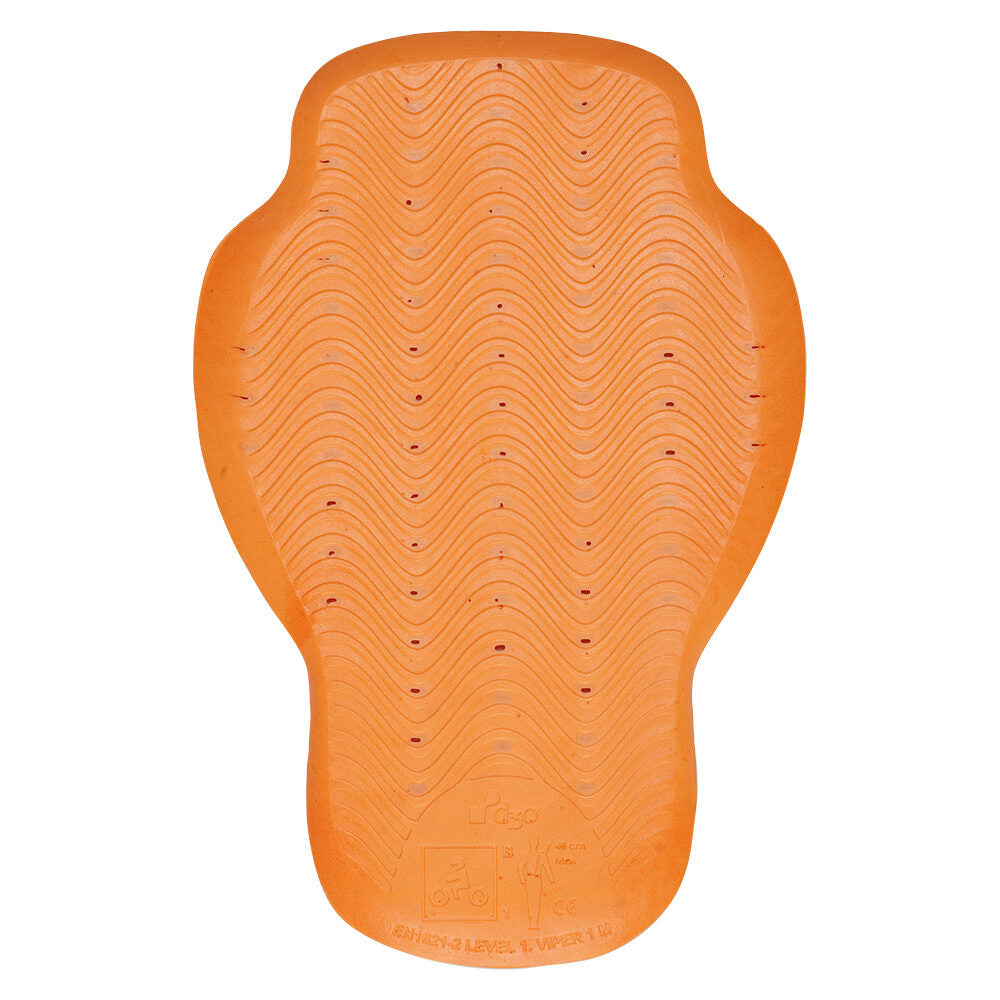 ICON D3O IMPACT GUARD BACK PROTECTOR VIPER 1 ORANGE MEN/WOMEN - Euromoto