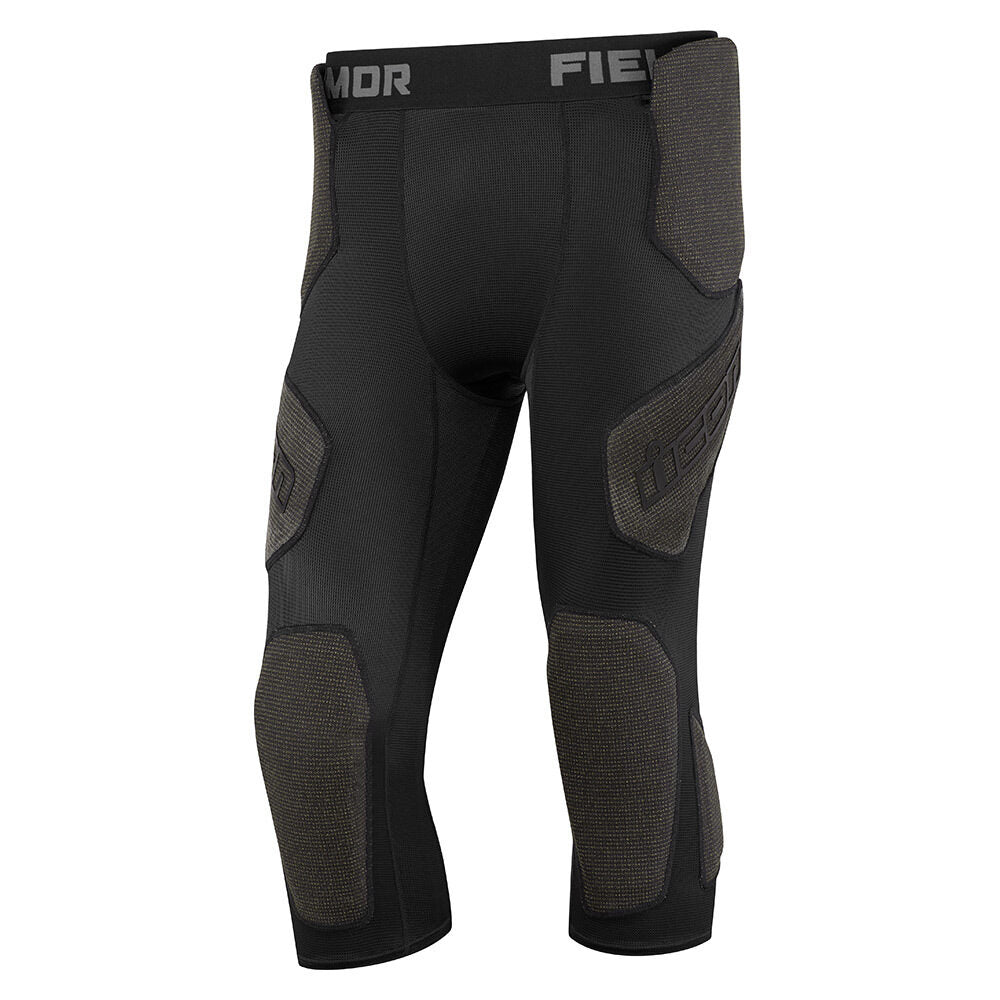 ICON PANT FA COMPRESSION BLACK - Euromoto