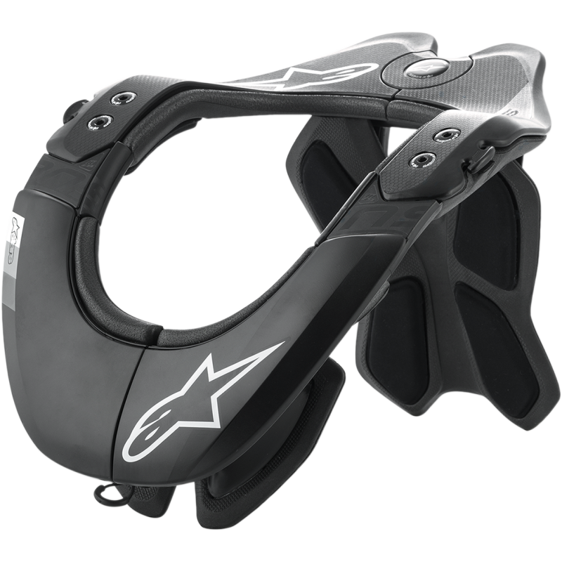 Alpinestars Bionic Neck Support BNS TECH 2 Black/Cool Gray Carbon Polymer - Euromoto