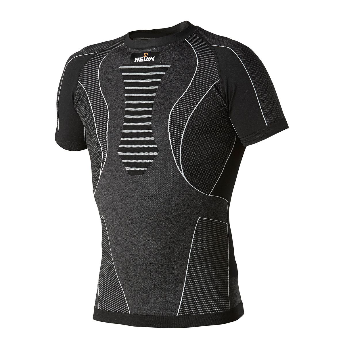 HEVIK TECHNICAL T-SHIRT BLACK - Euromoto