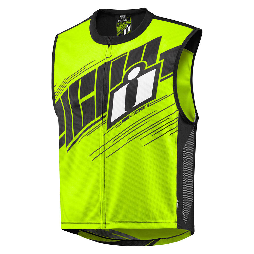 ICON VEST MIL-SPEC2 Hi-Viz Yellow - Euromoto