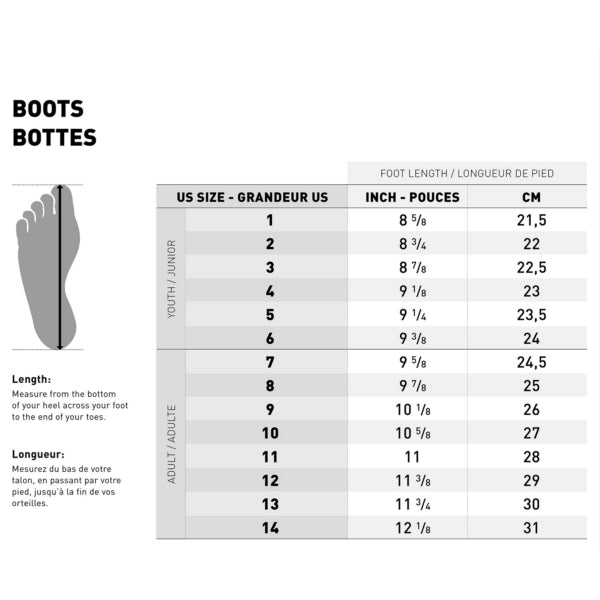 CKX Boreal Winter Boots Black - Junior to Adult sizes - Black - Removable Liner - Euromoto