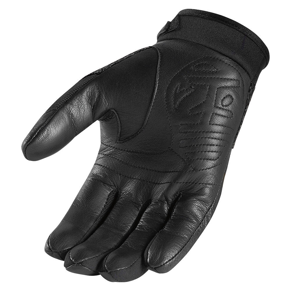 ICON GLOVE WOMEN 29ER CE BLACK - Euromoto
