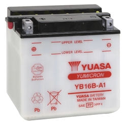 Yuasa Battery YuMicron YB16B-A1 Part# YUAM22161 - Euromoto