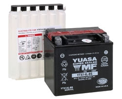 Yuasa Battery Maintenance Free AGM YTX14L-BS Part# YUAM3RH4L - Euromoto