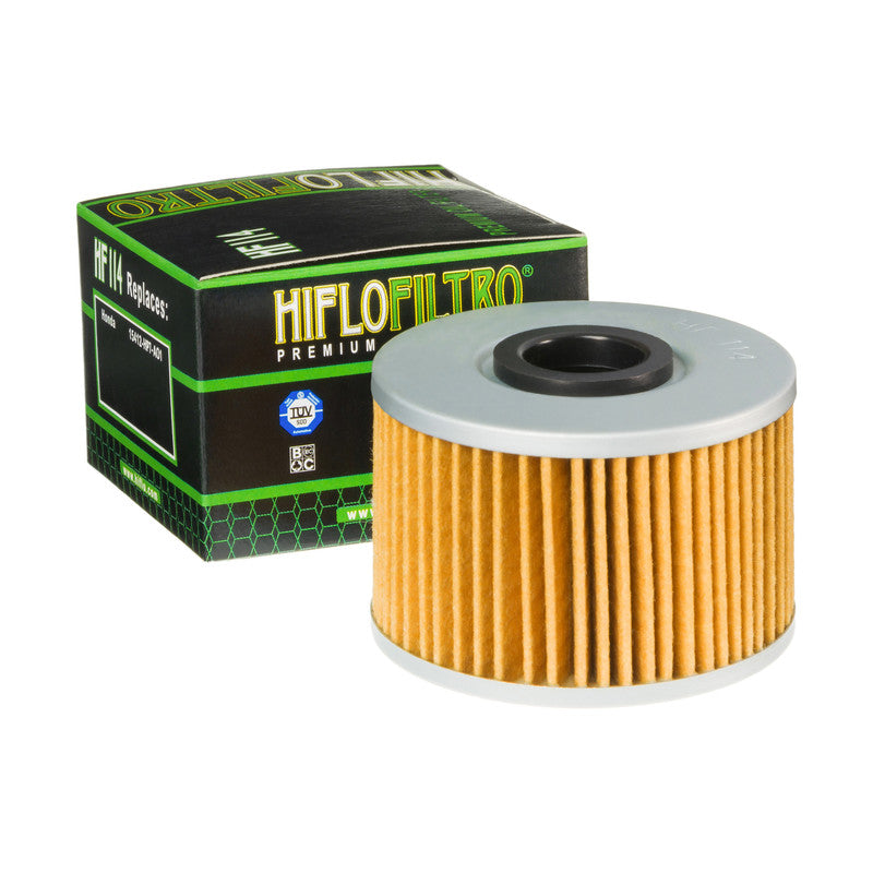 Hi Flo Premium Oil Filter - HF114 - Euromoto
