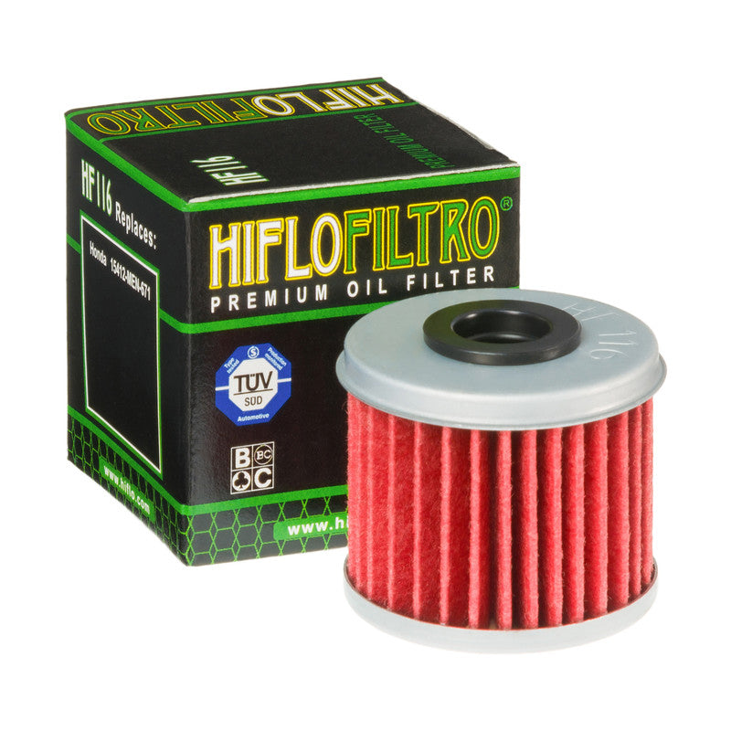 Hi Flo Premium Oil Filter - HF116 - Euromoto