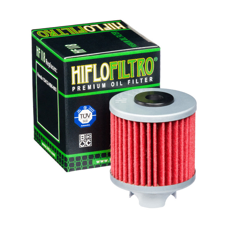 Hi Flo Premium Oil Filter - HF118 - Euromoto