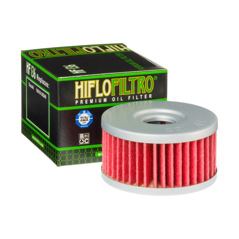 Hi Flo Premium Oil Filter - HF136 - Euromoto