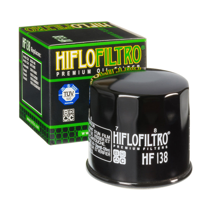 Hi Flo Premium Oil Filter - HF138 - Euromoto