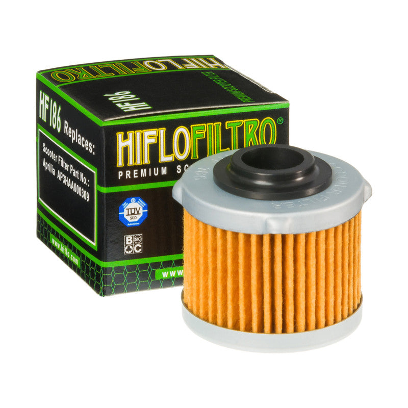 Hi Flo Premium Oil Filter - HF186 - Euromoto