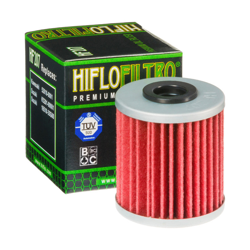 Hi Flo Premium Oil Filter - HF207 - Euromoto