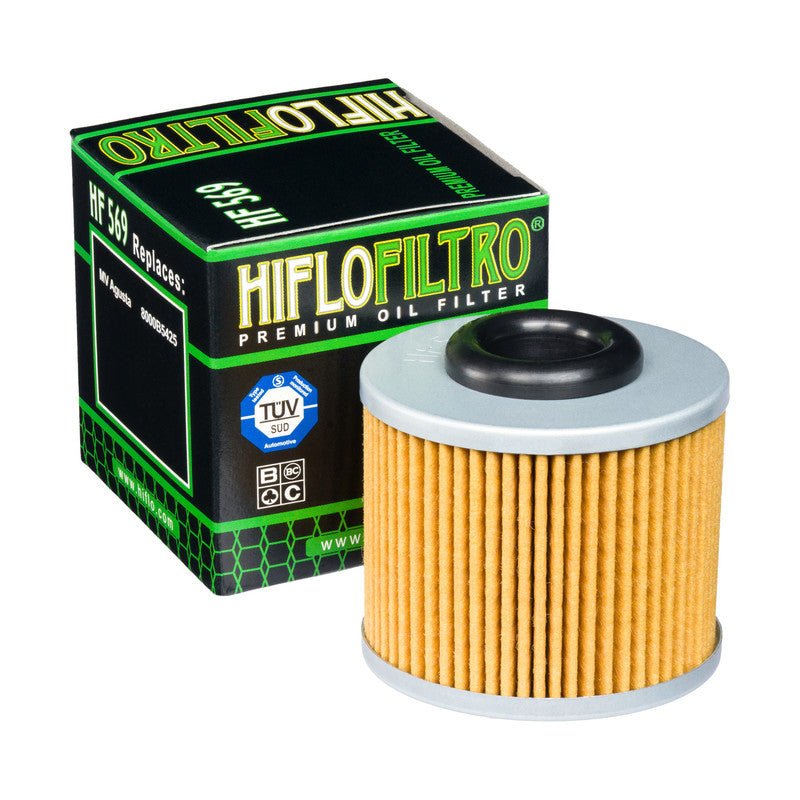 Hi Flo Premium Oil Filter - HF569 - Euromoto