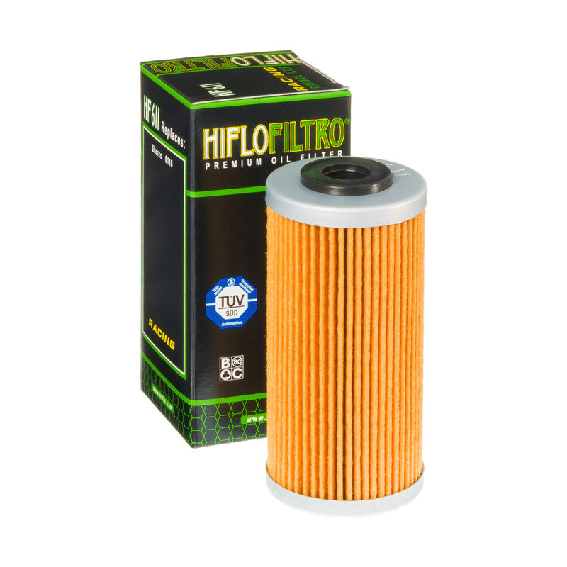Hi Flo Premium Oil Filter - HF611 - Euromoto