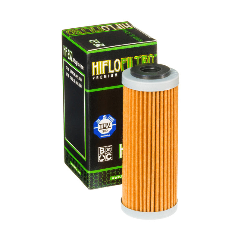 Hi Flo Premium Oil Filter - HF652 - Euromoto