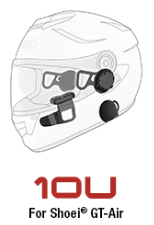 SENA 10U HEADSET W/RC4 FOR SHOEI GT-AIR - Euromoto