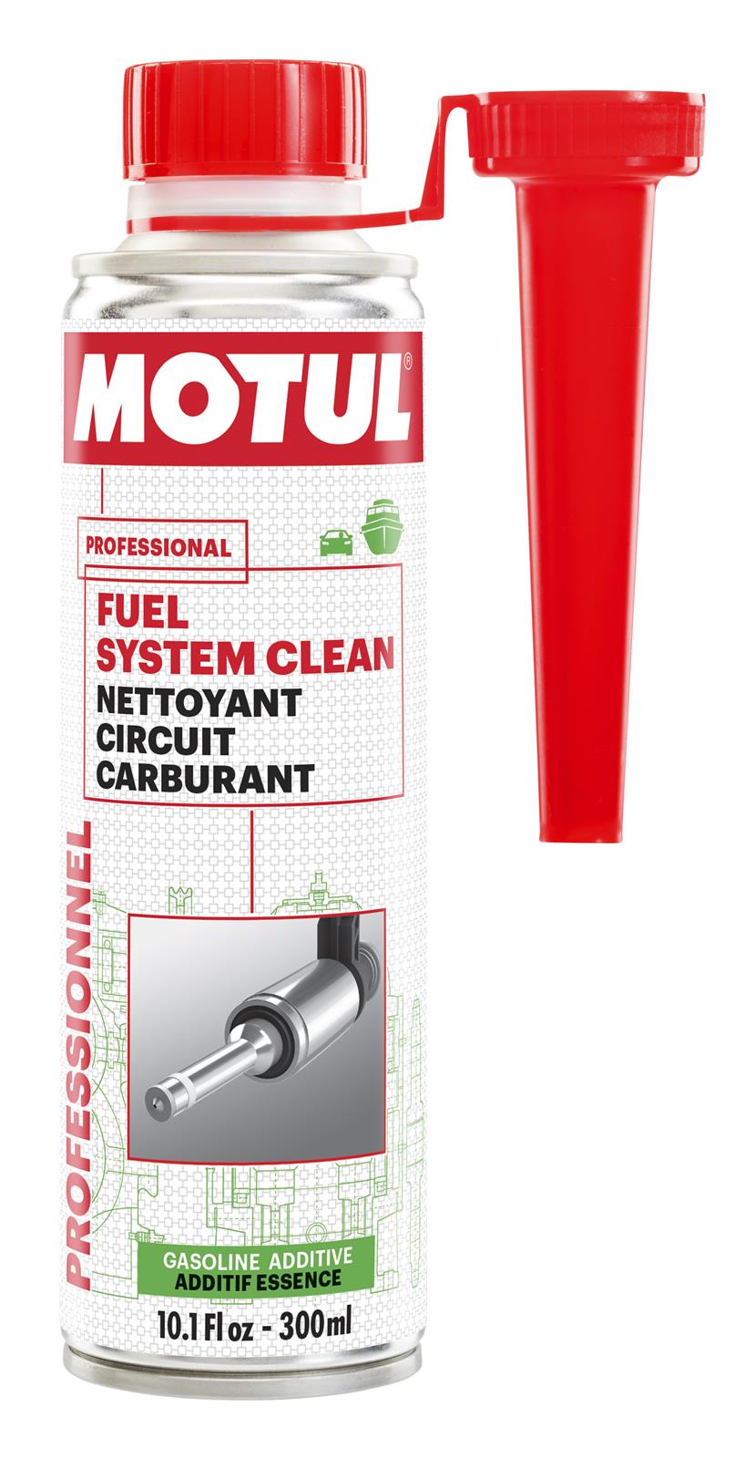 Motul Fuel System Clean additive 300ML Can 109543 - snowmobile atv motorcycle marine Canada USA
