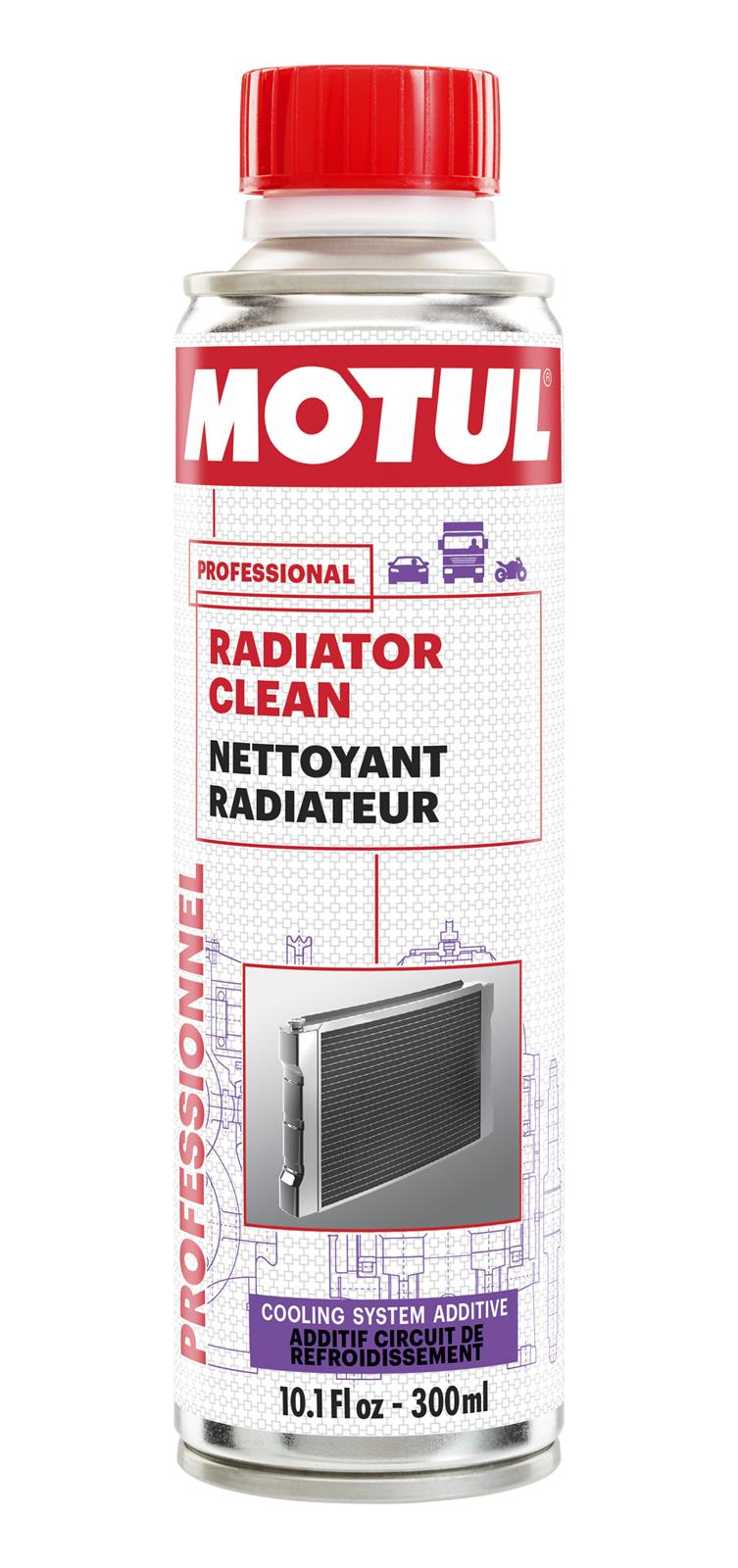 Motul Radiator Clean Cooling System Additive 300ML Can 109544 - snowmobile atv motorcycle marine Canada USA