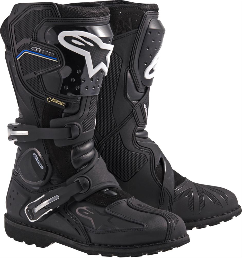 Alpinestars Toucan GTX Gore-Tex Off-Road &amp; Adventure Boots - Black - snowmobile atv motorcycle marine Canada USA