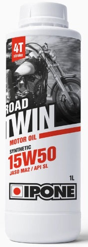 Ipone Road Twin Semi-Synthetic Motor Oil for 4-Stroke motorbikes - Euromoto